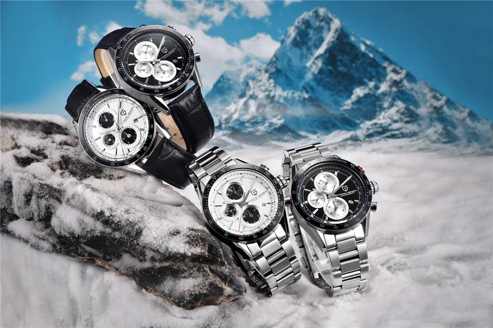 PAGANI Дизайн бренд модные мужские часы Montre Homme спортивный хронограф водонепроницаемые кварцевые часы Relogio Masculino