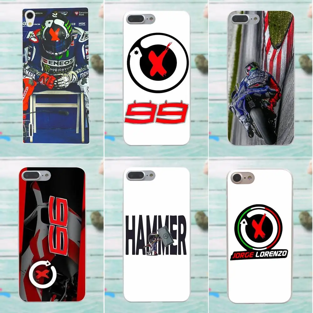 Jorge Lorenzo 99 для Apple iPhone 4 4S 5 5C SE 6 6S 7 8 Plus X LG G3 G4 G5 G6 K4 K7 K8 K10 V10 V20 мягкий чехол мобильного