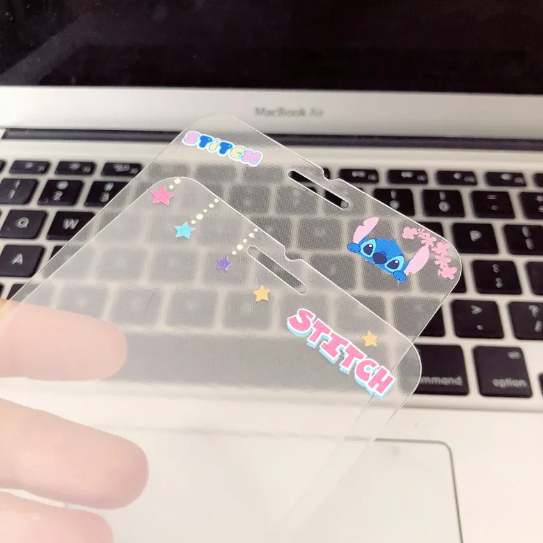 8plus Doraemon стежки мультфильм печати передний экран пленка защиты для iPhone8 7plus 6s 4,7 5,5 прозрачное закаленное стекло протектор