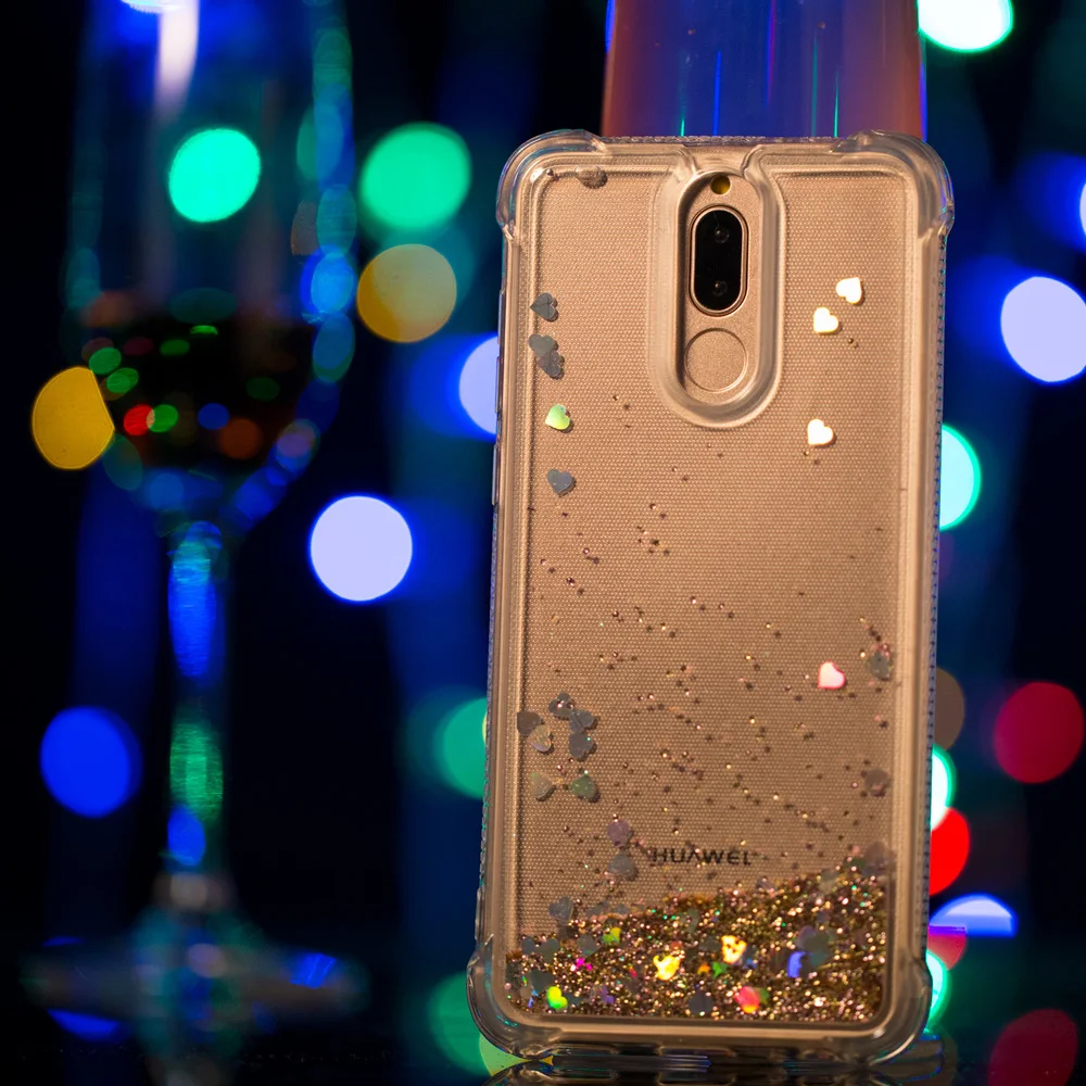 Для Huawei Nova 2i блестящий чехол Mate 10 Lite Мягкий силиконовый чехол-бампер RNE-L21 RNE-L23