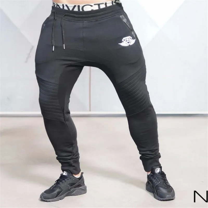 Весна Осень Новые продукты, перечисленные Бодибилдинг Фитнес Joggingg брюки тренажерные залы Бодибилдинг необходимые камуфляжные брюки