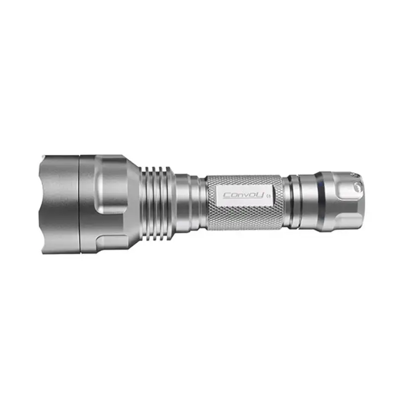 Convoy Clear C8 XP-L HI 7135x8 новая прошивка светодиодный фонарик медная DTP плата и ar-покрытие внутри для пеших прогулок и кемпинга