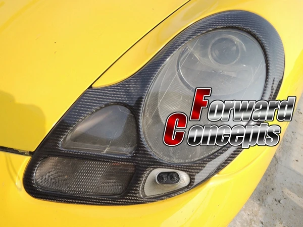 Для углеродного волокна 98-01 996 911 986 BOXSTER накладки на фары веки планки