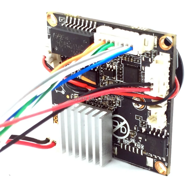 IP-камера видеонаблюдения Hi3518E + OV9732 720 МП H.264 3 Мп объектив 6 мм | Безопасность и