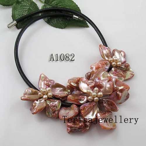 Свадебные украшения швабра с белыми ракушками натуральный жемчуг смешанное