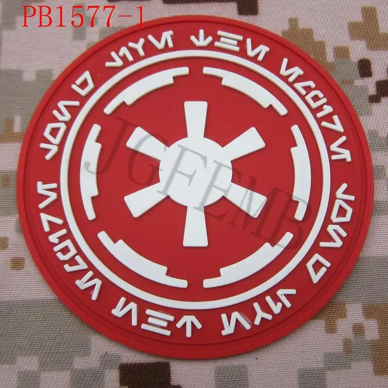 3D пластырь из ПВХ с логотипом имперской Галактической Империи|3d pvc patch|patches patchespatch