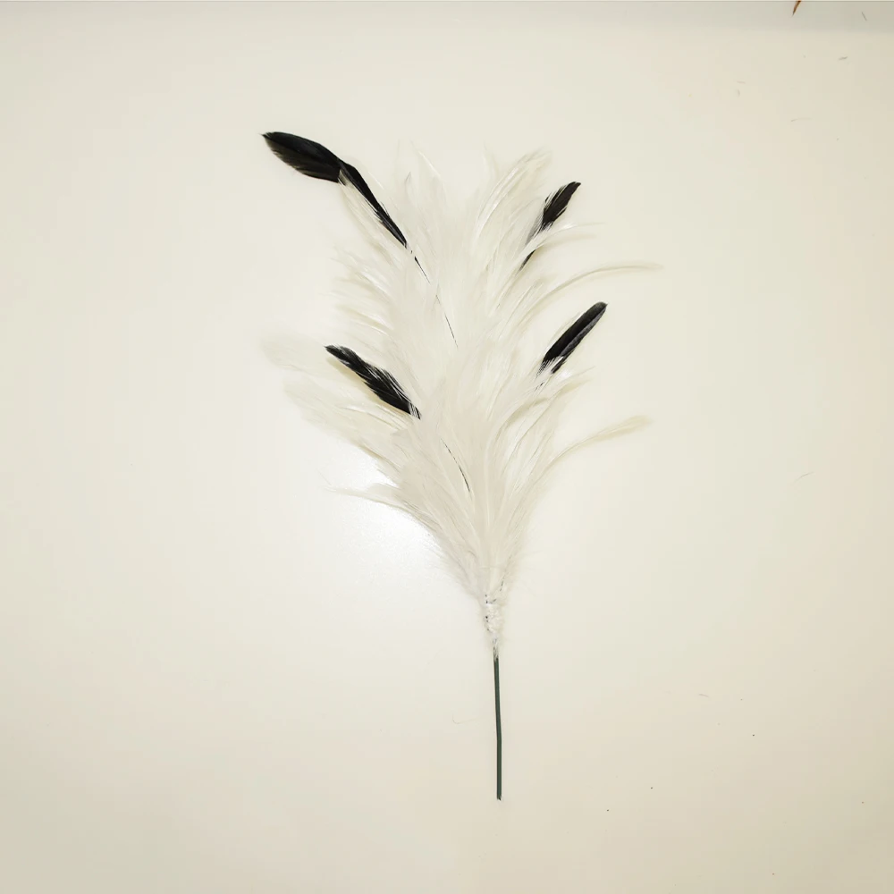 Белый цвет перо цветок коктейль заколка для волос. Женский волос корсаж Вуалетка