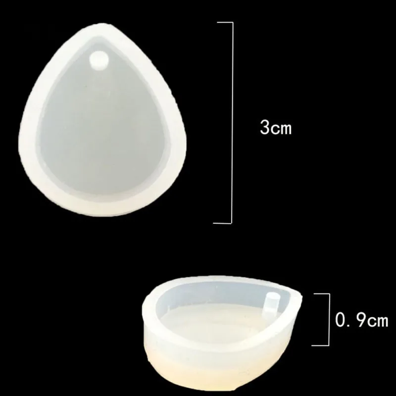 5 шт. ювелирные изделия силиконовые формы форма капли воды Кристалл Алмаз плесень