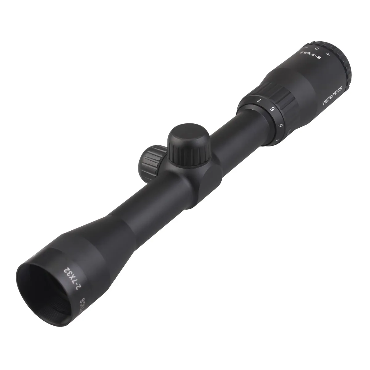 Victoptics 2-7x32 оптические прицелы винтовки оптический прицел с 25,4 мм трубкой 1/4 MOA регулировка для охоты