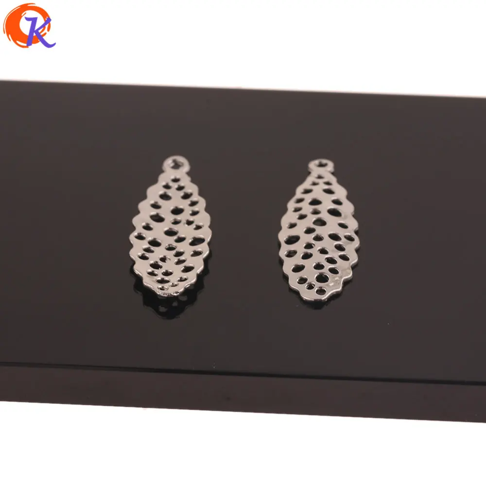 

Cordial Design 100Pcs 13*39MM Jewelry Findings Component/Hand Made/Leaf Shape/Rhodium/Earrings Accessories/DIY Jewelry Making