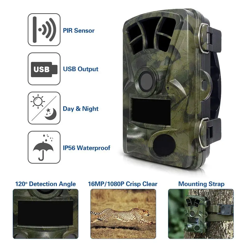 Охотничья камера Chasse фотовспышки 0 2 s Быстрый триггер скаут охотник Foto ловушка