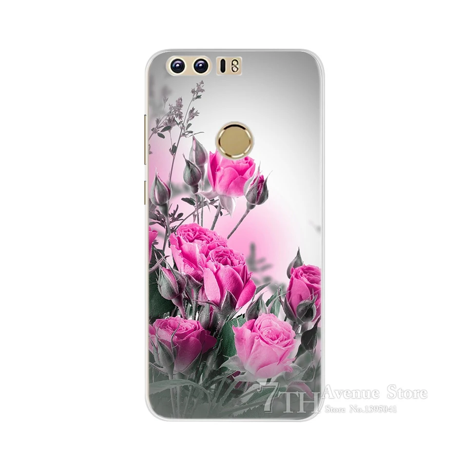 Мягкий чехол из ТПУ для huawei Honor 8 Honor8 Lite 5,", Чехол, силиконовый чехол для телефона, чехол s для huawei Honor 8, чехол для Honor 8 Lite, чехол
