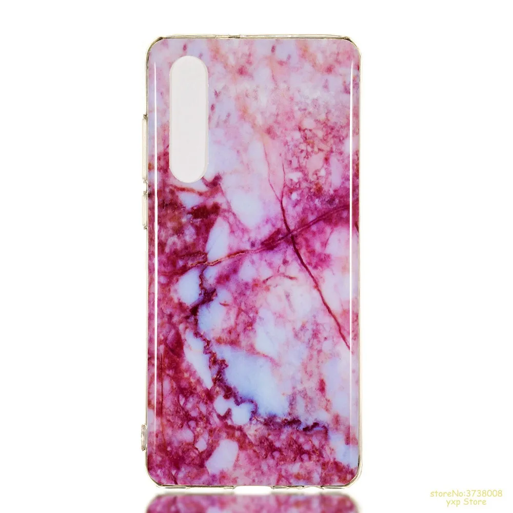 Новая мода Мрамор Pattern Мягкие TPU чехол для телефона huawei P30/P30 Pro/P9 Lite мини анти стук