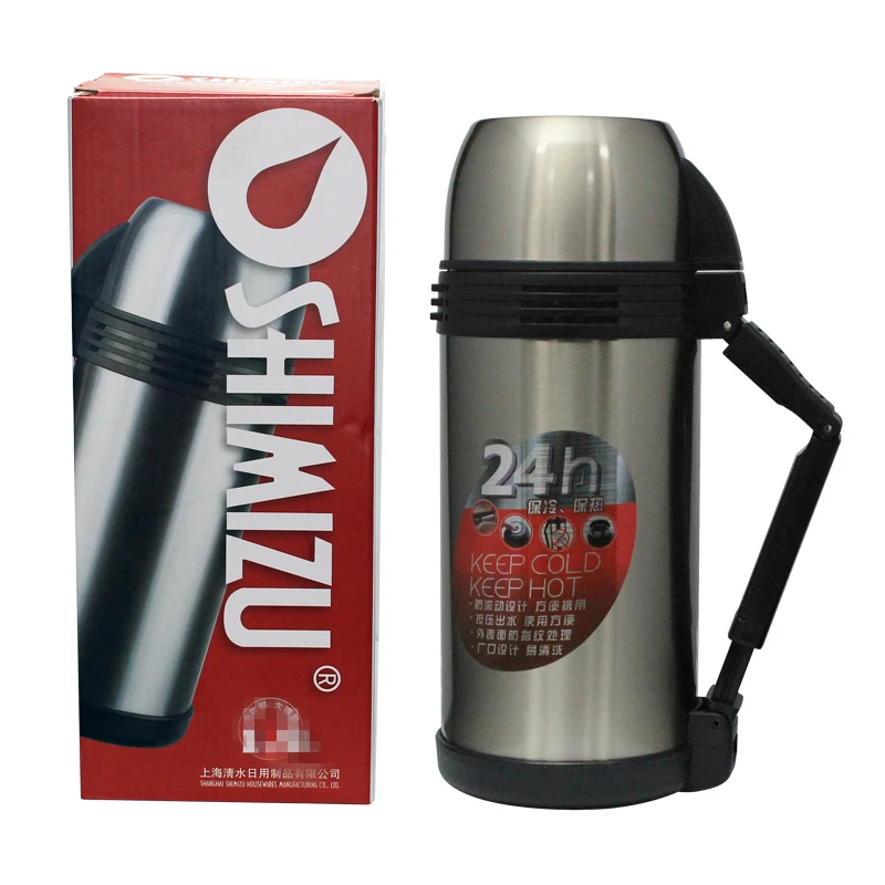 1.8 L (63 Oz) Top Brand Quality Vacuum Thermos Flask Bottle Stainless Steel Travel Outdoor Keep Hot Coffee Tea Cool Beverage | Дом и сад