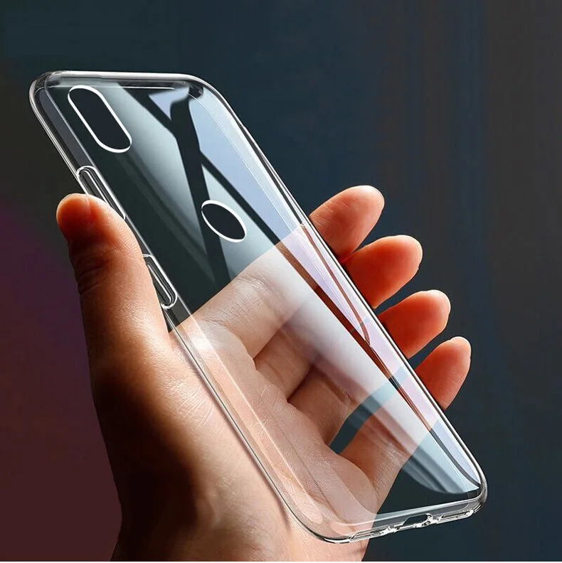 Мягкий чехол для Xiaomi MI 8 8SE Lite Mix2S POCO Phone F1 Redmi6 6A 6 Pro из ТПУ силиконовый прозрачный