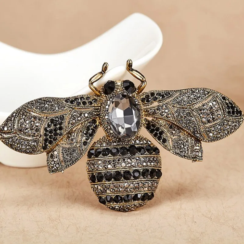 Женская Брошь в виде пчелы blucome брошь большого размера форме значок на воротник