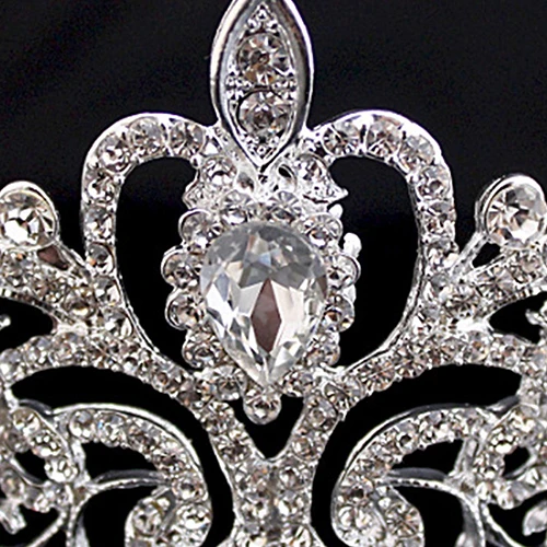 Элегантные свадебные аксессуары для волос девочек головные уборы в виде короны