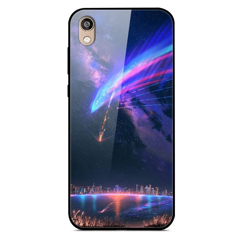 2 5,7" для huawei Honor 8 S Чехол для Honor 8 S закаленное стекло чехол для телефона аниме для huawei Honor 8 S 8 S KSE-LX9 Honor 8s бампер - Цвет: 2