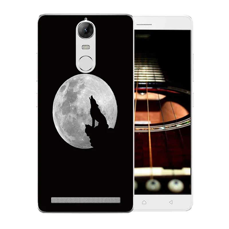 5 дюймов для Lenovo K5 Note чехол телефона с рисунком лошади Мягкий силиконовый из ТПУ