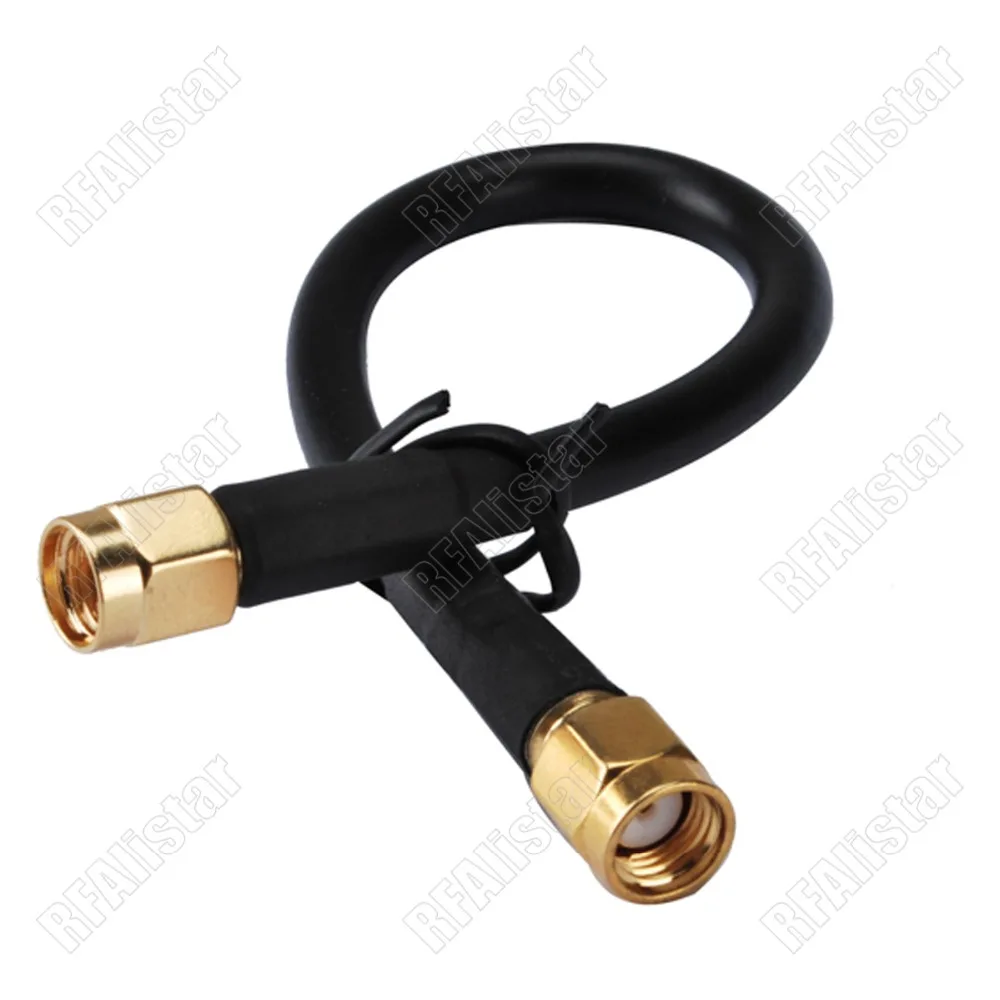 Адаптер-удлинитель мужской/мужской RG58 с низким уровнем потери антенна