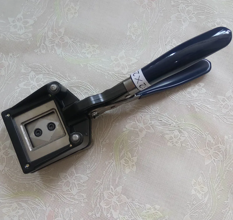 1 шт. ручной пробойник для удостоверения личности фото нож кредитных карт 35x45 мм