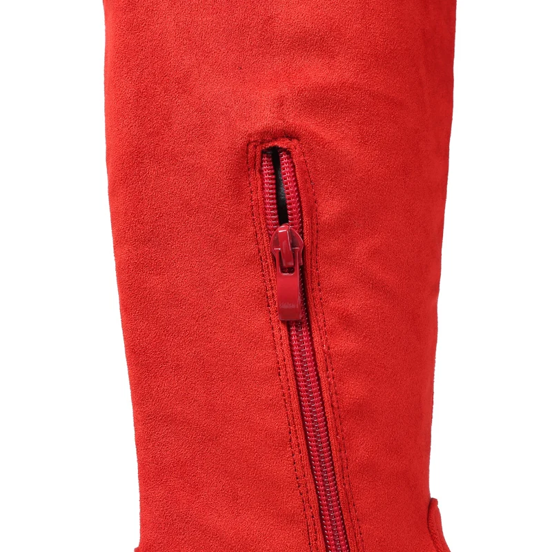 Детские высокие сапоги обувь для девочек модные детские кожаные до колена