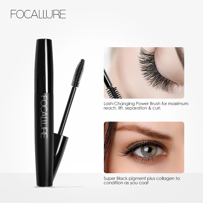 Водостойкая тушь для макияжа FOCALLURE бренд густая ресниц|thick mascara|mascara volume expressvolume