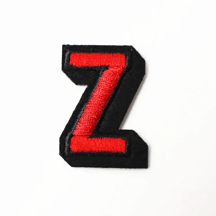 Alphabet Letters Can Choose Colorful Diy Patch With Embroidery Cloth Paste Accessories Iron-on Applique Badge | Дом и сад