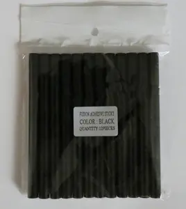 Кератиновые клеевые палочки черного цвета 12 шт. для наращивания волос + бесплатная доставка