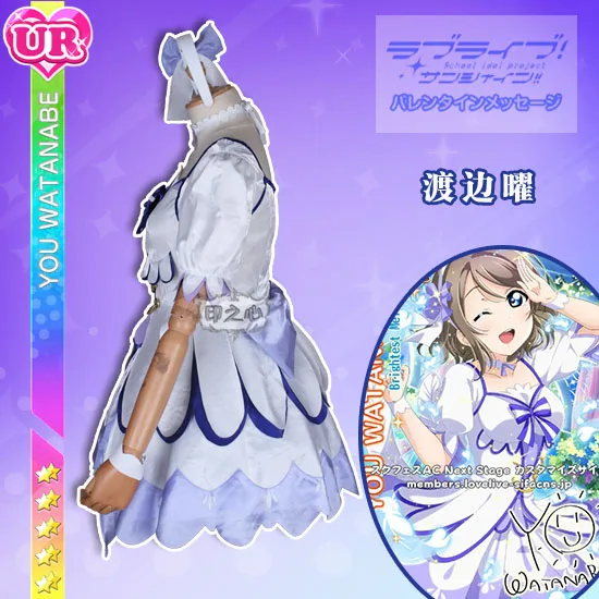 Aqours Love Live! Солнце! Версия фильма песня Chika You Hanamaru Рубин яркая Мелодия униформа