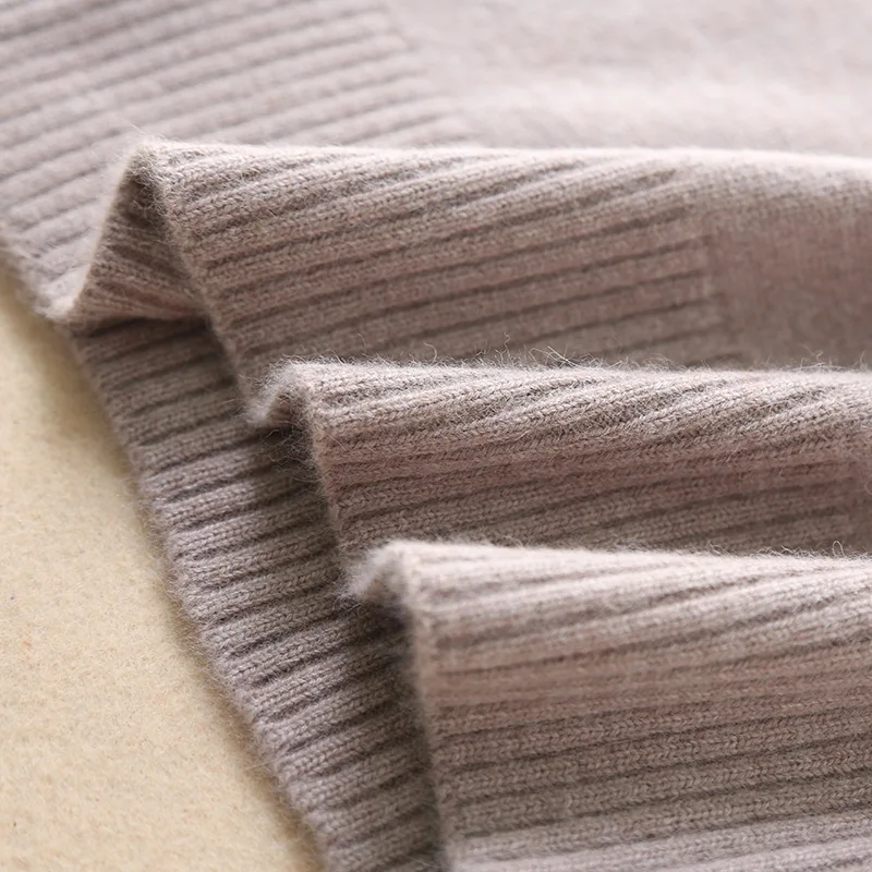Long Version Thick Cashmere cotton Blended Knitted Sweater Women 2021 Autumn Winter Solid Color Pullover Pull Femme Turtleneck | Женская
