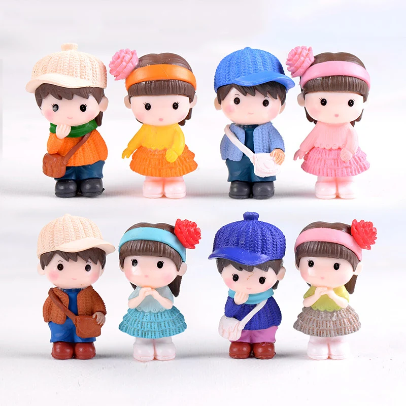Мальчик Девочка Модель Кукла Игрушка Сын Дочь Ученик Дети Семья Детство Маленькая Статуэтка Фигурка Ремесла Украшение Миниатюры Дисплей