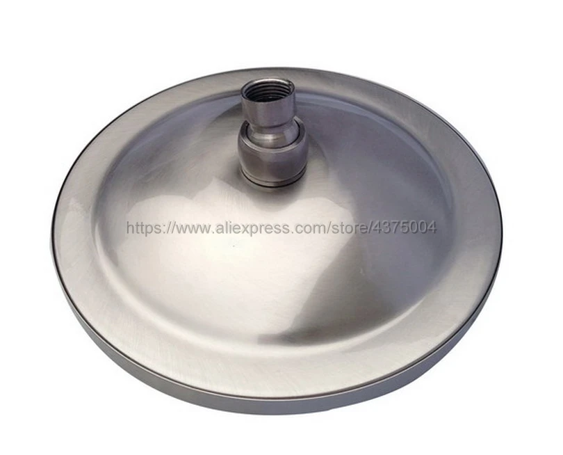 Насадка для душа в современном стиле 8 дюймов круглая насадка с матовым никелевым