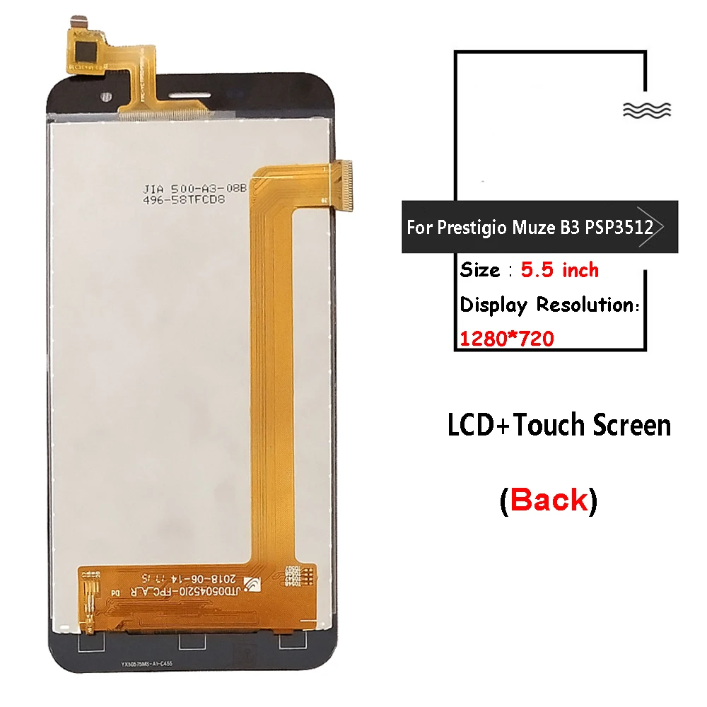 Сенсорный ЖК экран 5 0 дюйма для Prestigio Muze B7 PSP 7511Duo 7511 B3 3512 DUO|Экраны мобильных