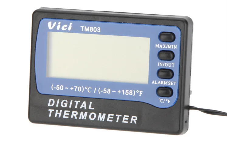 Термометр Vici VICHY TM803 цифровой с ЖК-дисплеем измерение температуры-50 ~ 70 градусов по
