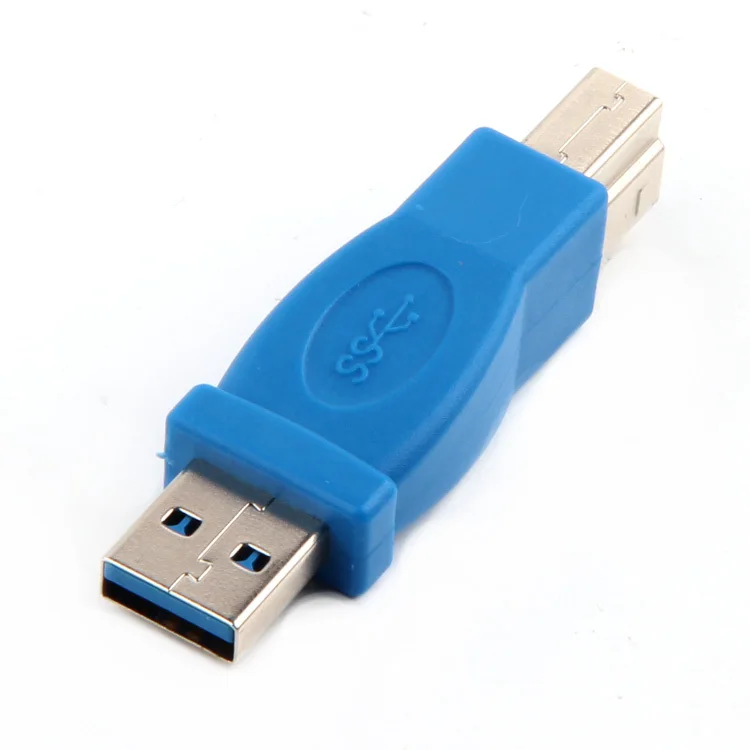 2pcs/lot USB 3.0 Type A Male TO B Adapter Converter Jack For Printer |
