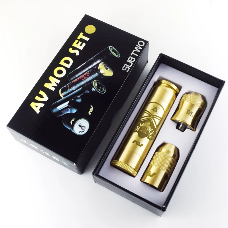 2017 Горячая AV Trooper мод набор электронная сигарета механический комплект для 18650