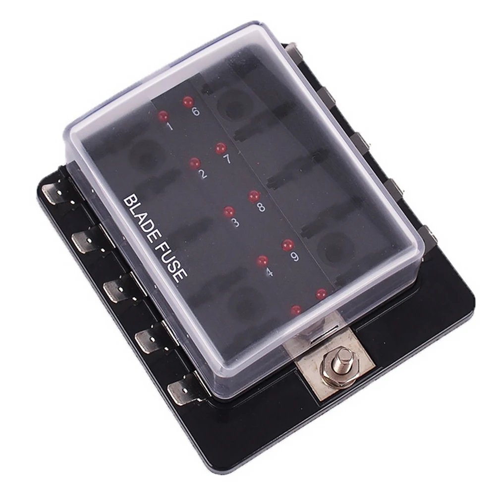 Автомобильная вставка предохранитель 10 путь лезвие предохранителей держатель