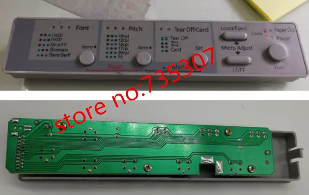 Бренд FX890 FX2175 FX2190 LQ590 1600K3H LQ2090 Английский панель управления PN: 1262597