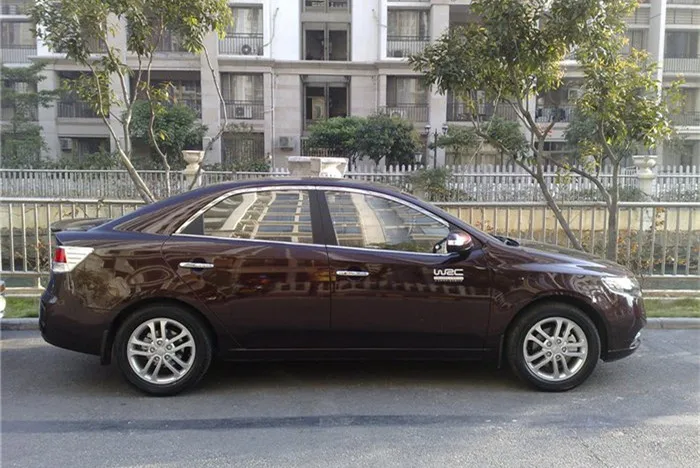 Для Kia Forte спойлер 2010/11/12/13/15/ ABS Материал заднее крыло праймер цвет для Kia Forte задний спойлер Спорт