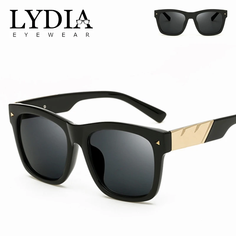 2018 New Designed Women Pink Mirror Sunglasses Men Black UV400 Sun Glasses With Gold Metal Decorations Gafas de sol L2720CJ | Аксессуары