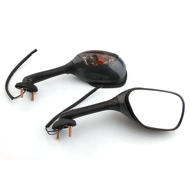 Motorcycle Racing LED Turn Signals Rearview Side Rear View Mirror Accessories For Suzuki GSXR1000 GSXR750 GSXR600 SV650S SV1000S |