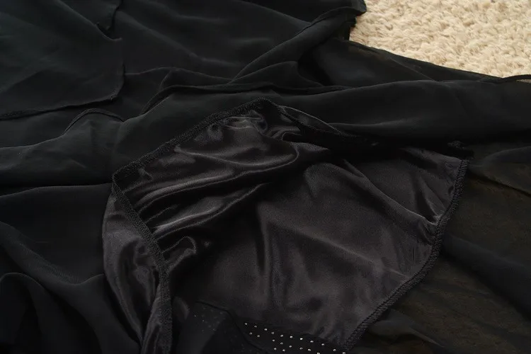 5XL плюс Размер Женская одежда 2018 шифоновое платье летние платья вечерние с