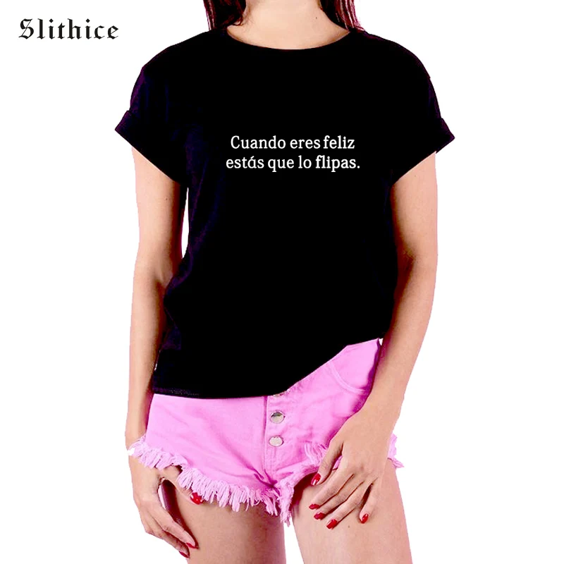 Slithice новые летние футболки топы с коротким рукавом красные черные белые