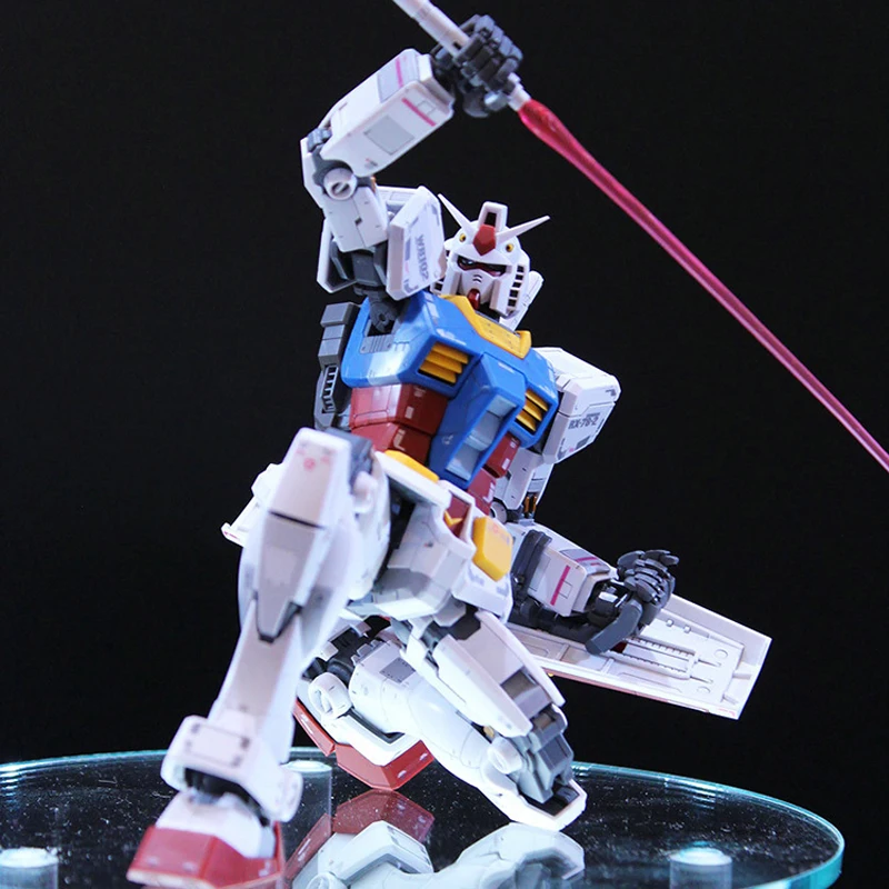 BANDAI MG 1/100 готовый плеер один RX-78-2 эффект Гандам фигурка модификация модели