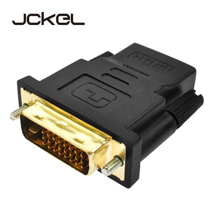JCKEL 1080P HDMI к DVI 24+ 1 кабель-адаптер мама-папа коммутатор видео конвертер для ПК компьютер PS3 проектор ТВ коробка HD ТВ