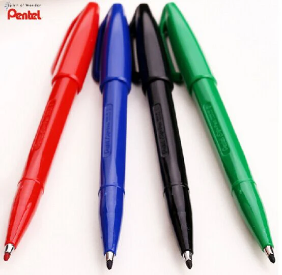 

4pcs/lot Pentel s520 sketch pen signature pen hook line pen hand painting art drawing pen artist designer office school DP032