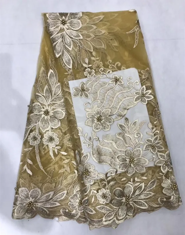 Последние африканские кружевной ткани 2019 Фиолетовый высокое качество вышивка