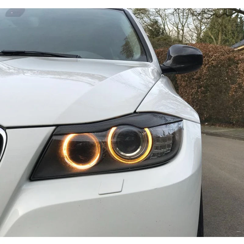 Наклейки MCrea из углеродного волокна для передних фар BMW 3 серии E90 E91 | Автомобили и
