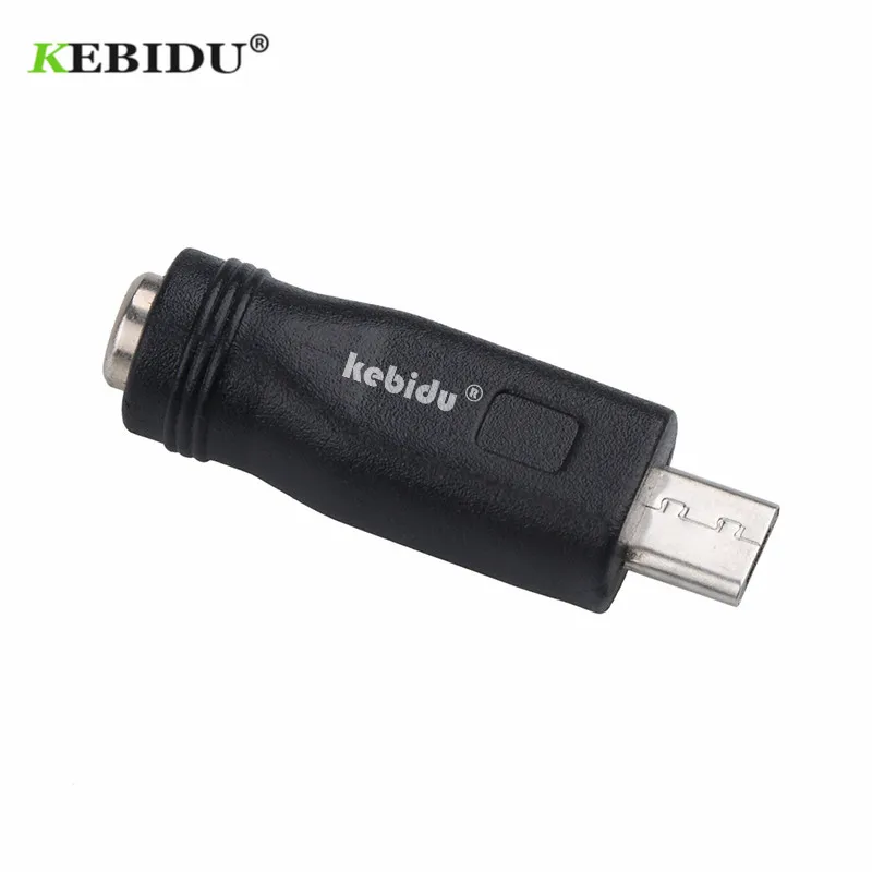 Kebidu 3 шт. 5 5x2 1 мм гнездо к Mini / Micro USB папа Pin DC зарядное устройство адаптер конвертер